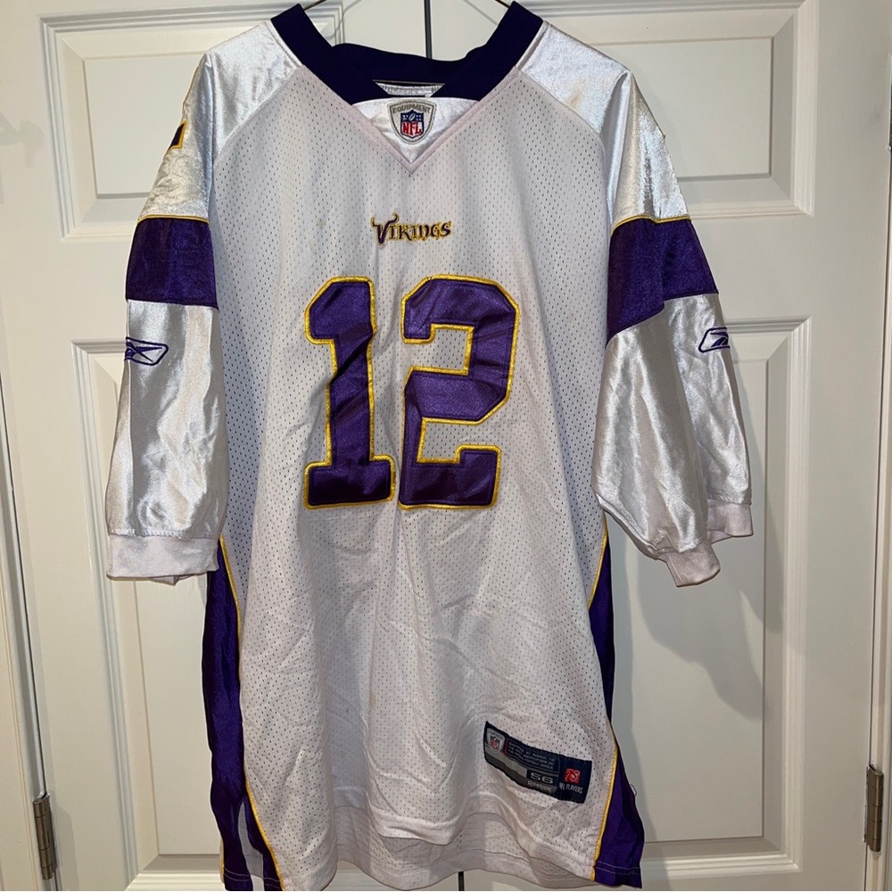 Minnesota Vikings Percy Harvin Authentic Reebok NFL Stitched Jersey Size 56